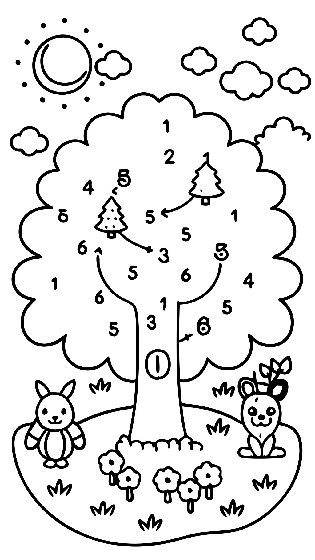 dot coloring pages